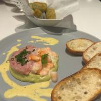 鮪と海老、アボガド🥑のタルタル